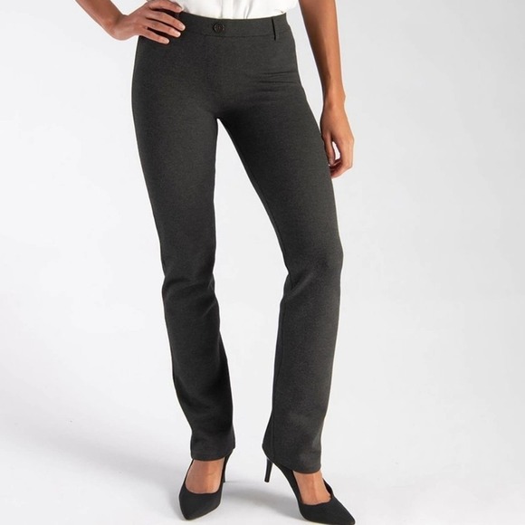 Betabrand Gray Leggings Pants‎ Large Long - Picture 2 of 6